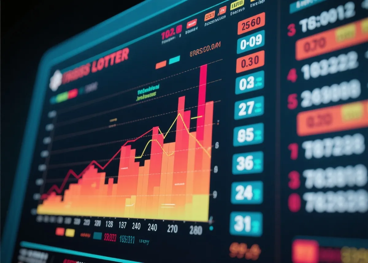 冷热号码与遗漏分析示意图