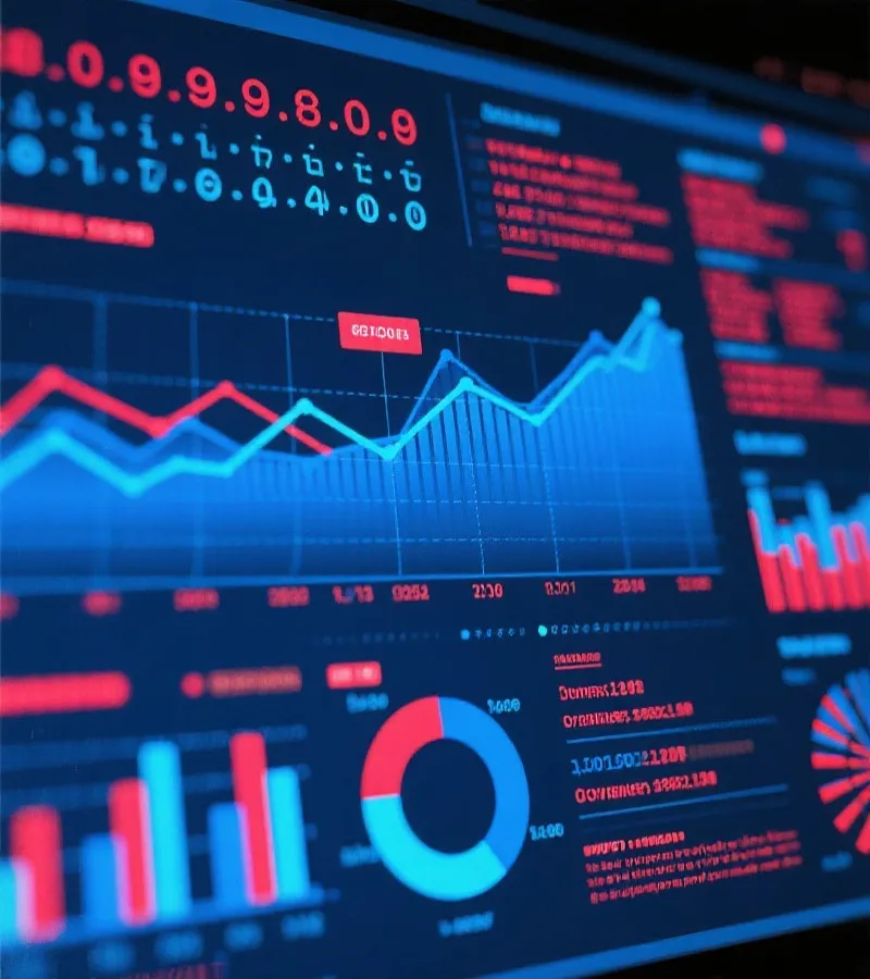 数据模型与走势统计示意