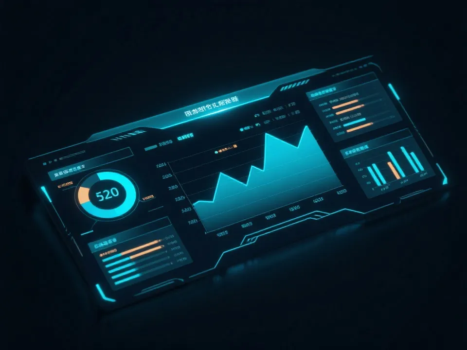 排列5智算中心数据平台展示图